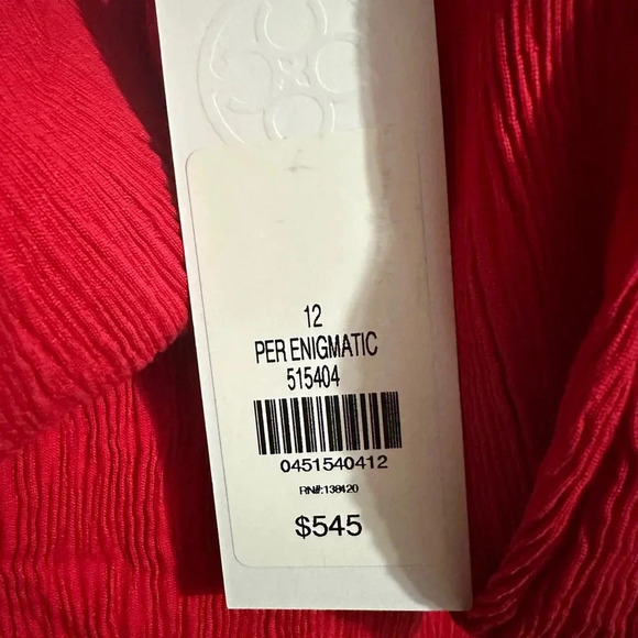 Per Se by Carlisle studded red midi dress size 12 - Picture 11 of 13